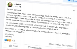 Hamis Facebook-profilt hoztak létre Varga László megyés püspök nevében