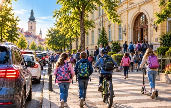 „Sétálj a suliba!” – Tehetünk az autóforgalom és az iskolák előtti szmog-csúcs csökkentéséért
