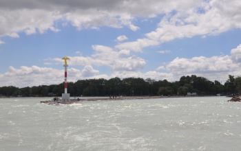 Szerdán elindul a viharjelzés a Balatonon