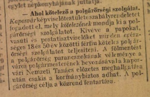 Polgárőrség Kaposváron