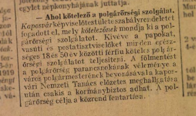 Polgárőrség Kaposváron