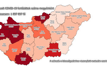 Koronavírus: 2220 fertőzöttet azonosítottak, 29 beteg hunyt el