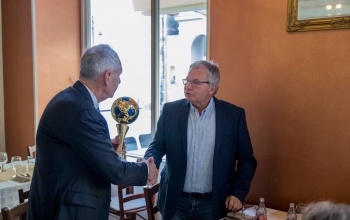 A polgármester köszöntötte a távozó sportvezetőt