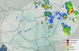 Kaposvári időjós: narancs riasztás Somogyra is