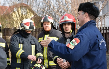 Sikeres minősítő gyakorlatot tettek az igazi önkéntesek