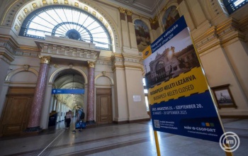 Hétfőn kezdődik Budapesten a Keleti pályaudvar felújítása