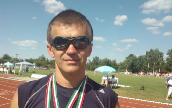 Palkó Sándor a szenior atlétikai világbajnokságon