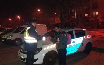 A hideg miatt bajbajutottaknak segítettek a rendőrök