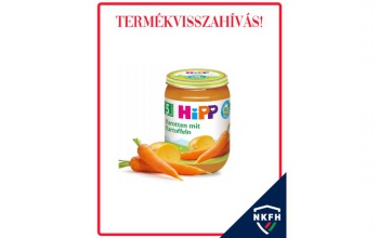 Visszahívta a HiPP bébiételeket a Müller