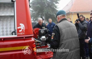 Dicséret a somogyi tűzoltóknak