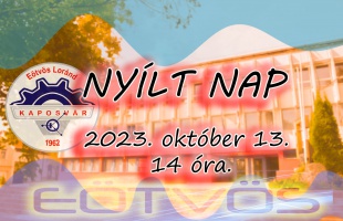 Nyílt napot tart a Gépész