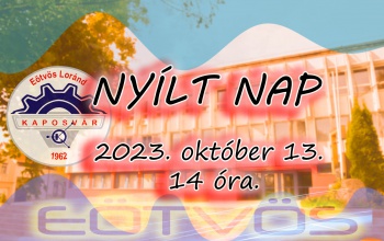 Nyílt napot tart a Gépész