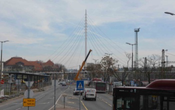 Kaposvári Közlekedési Központ: megkezdődött a hídfeszítés