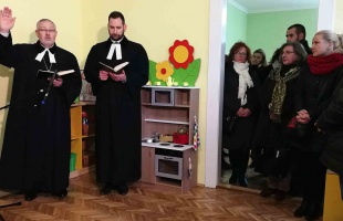 Felszentelték az evangélikus bölcsődét Kaposváron