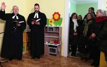 Felszentelték az evangélikus bölcsődét Kaposváron