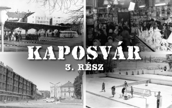 Ilyen volt régen Kaposvár – archív fotók a '60-as és '70-es évekből | 3. rész