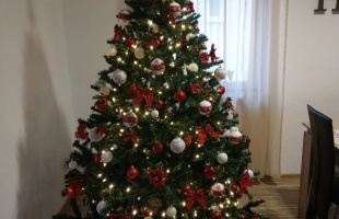 Emma és Réka karácsonyfája