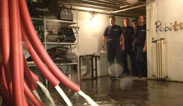 Ömlött a víz a Csikyben