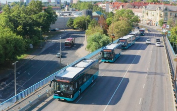 Tizenhárom BYD elektromos busz érkezett Kaposvárra