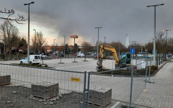 Elkezdődött a kaposvári KFC építése - fotók