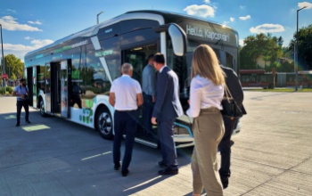 A kaposvári utasok és a buszsofőrök is elégedettek voltak a MAN elektromos tesztbuszával