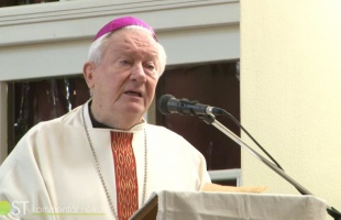 Balás Béla prédikációja a Margit templomban