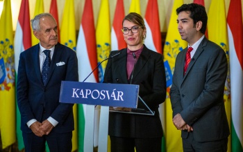 Szita: kiemelten fontosak Kaposvár számára a török beruházások