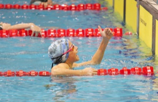 Parádés sportiskolás szereplés az úszó ob-n