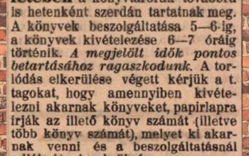 Szigorú szabályok a könyvtárban