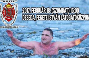 Schirilla György a jeges Desedában úszik szombaton