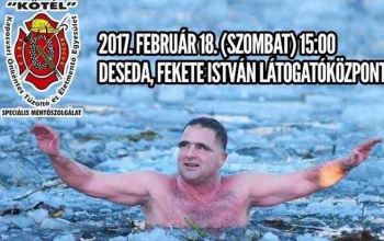 Schirilla György a jeges Desedában úszik szombaton