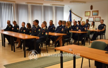 Elismerések a Somogy megyei katasztrófavédőknél