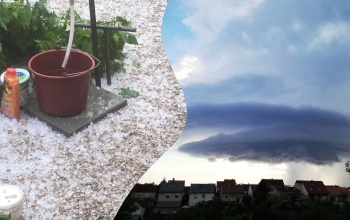Böhönyét durván elverte a jég, Kaposvár egyik felében szakadt, a másikban sütött a nap