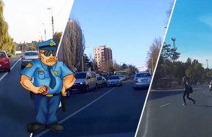 Piroson áthajtás, záróvonalon átlépés - autós gyöngyszemek Kaposváron
