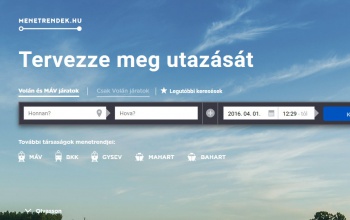Elindult az egységes MÁV-Volán menetrendi kereső