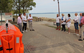 Több siófoki strand is megújult