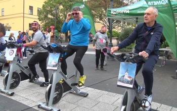 Már csak tényleg pár nap van a rajtig - emlékkövet avattak a Giro kaposvári startjára