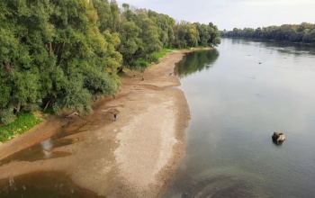 Alacsony a Dráva vízállása Barcsnál