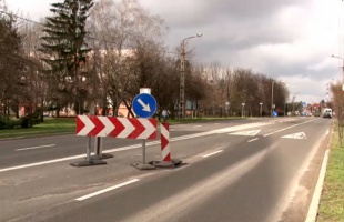 Április 30-ig marad a 67-es kaposvári szűkülete