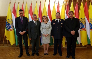 Állami kitüntetetteket köszöntöttek a Városházán
