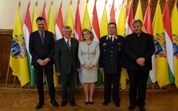 Állami kitüntetetteket köszöntöttek a Városházán