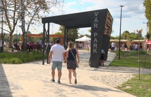 Elkészült a Vár park - videó