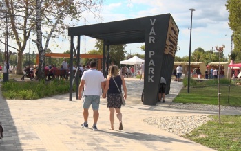 Elkészült a Vár park - videó