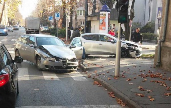 Csúnya karambol a Szent Imre utcában
