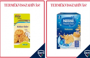 Spar-os kókuszos kekszet és Nestlés bébiételt is kivontak a forgalomból