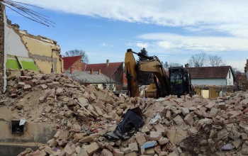 A földig romboltak egy házat a Donnerben