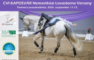 Hat ország lovastornászai Kaposváron
