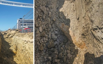 Második világháborús repeszbomba került elő a Balaton Park Circuit versenypályánál