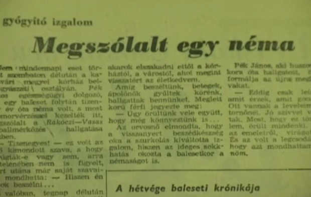 Amikor a Rákóczi még a némákat is szóra bírta…