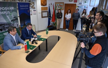Együttműködést kötött a MATE Kaposvári Campusa és Balatonlelle